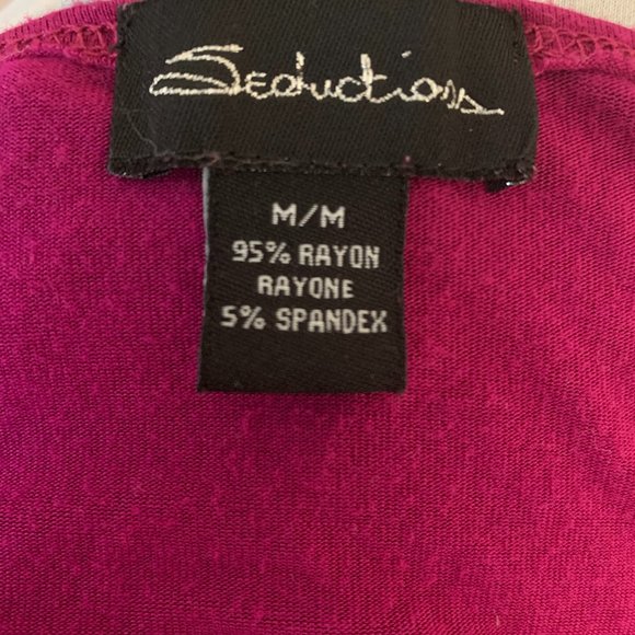 Seductions Longsleeve, Cold shoulder Tunic/Top,M - Picture 4 of 4